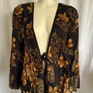 Vintage 1990s Essay by Sharon Anthony Tie Front Jacket